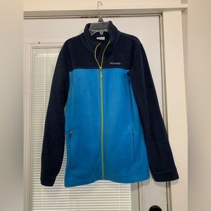 Columbia fleece full zip Sz XL